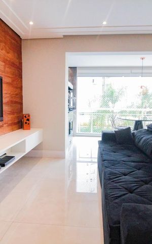 Apartamento à venda com 142m², 3 quartos e 2 vagasSala