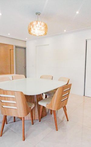 Apartamento à venda com 142m², 3 quartos e 2 vagasSala