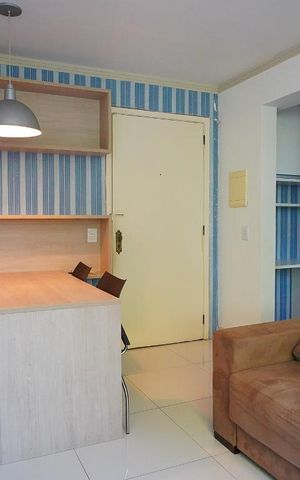 Apartamento para alugar com 38m², 1 quarto e sem vagaSala