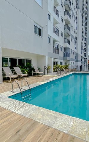Apartamento à venda com 38m², 2 quartos e sem vagaÁrea comum - Piscina