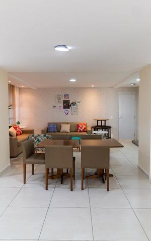 Apartamento à venda com 66m², 2 quartos e 1 vagaÁrea comum - Salão de festas