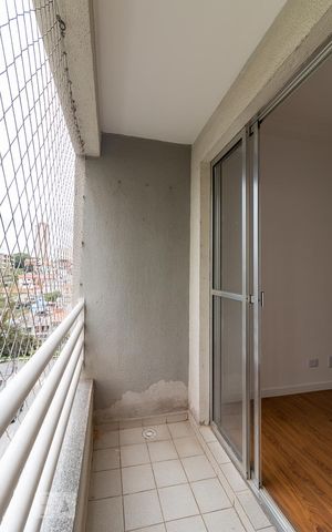 Apartamento à venda com 60m², 2 quartos e 1 vagaVaranda