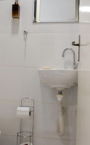 Apartamento para alugar com 113m², 3 quartos e 2 vagas Apartamento para alugar com 113m², 3 quartos e 2 vagasBanheiro da Área de Serviço
