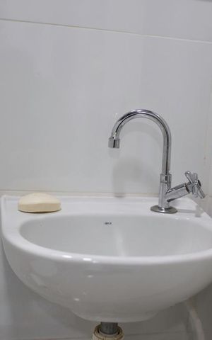 Apartamento para alugar com 113m², 3 quartos e 2 vagas Apartamento para alugar com 113m², 3 quartos e 2 vagasBanheiro da Área de Serviço
