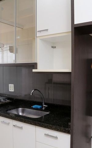 Apartamento à venda com 44m², 2 quartos e 1 vagaCozinha 
