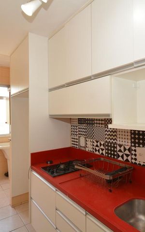 Apartamento à venda com 60m², 1 quarto e 1 vagaCozinha e Área de Serviço