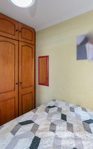 Apartamento à venda com 67m², 3 quartos e 1 vagaQuarto 2