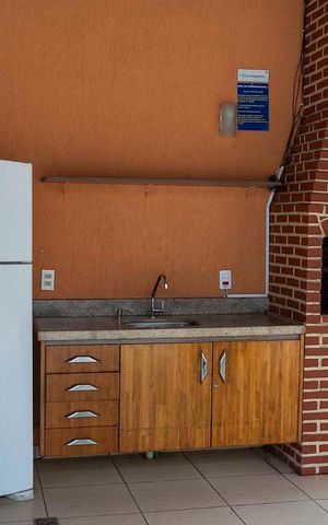 Apartamento para alugar com 65m², 2 quartos e 1 vagaÁrea comum - Churrasqueira