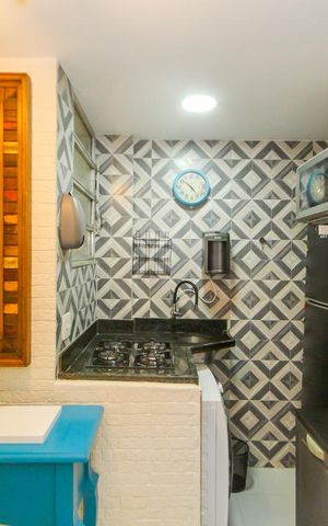 Apartamento para alugar com 33m², 1 quarto e sem vaga Apartamento para alugar com 33m², 1 quarto e sem vagaCozinha
