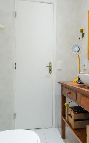Apartamento para alugar com 33m², 1 quarto e sem vaga Apartamento para alugar com 33m², 1 quarto e sem vagaBanheiro