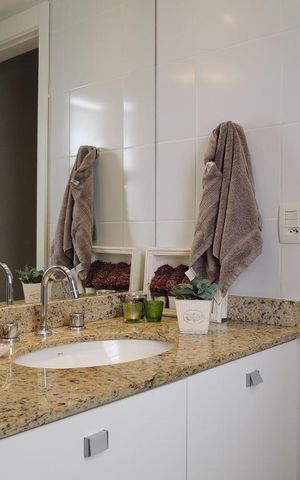 Apartamento para alugar com 99m², 2 quartos e 1 vagaBanheiro da Suíte