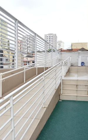 Apartamento para alugar com 49m², 2 quartos e 1 vagaÁrea comum - rampa para piscina