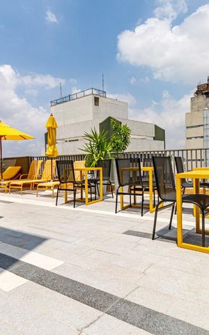 Studio para alugar com 25m², 1 quarto e sem vagaPiscina