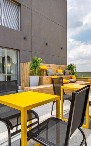 Studio para alugar com 25m², 1 quarto e sem vagaPiscina