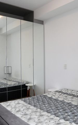 Apartamento à venda com 35m², 1 quarto e 1 vagaQuarto