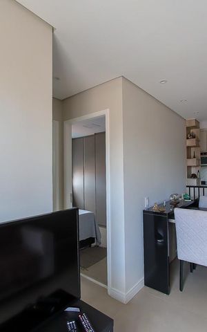 Apartamento à venda com 47m², 2 quartos e 1 vaga Apartamento à venda com 47m², 2 quartos e 1 vagaSala