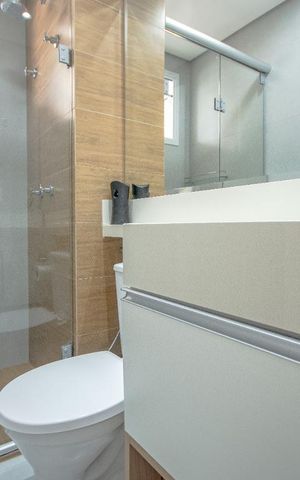 Apartamento à venda com 45m², 1 quarto e 1 vagaBanheiro