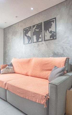 Apartamento à venda com 45m², 1 quarto e 1 vagaSala