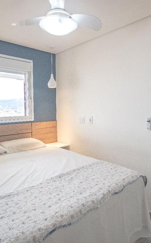 Apartamento à venda com 45m², 1 quarto e 1 vagaQuarto