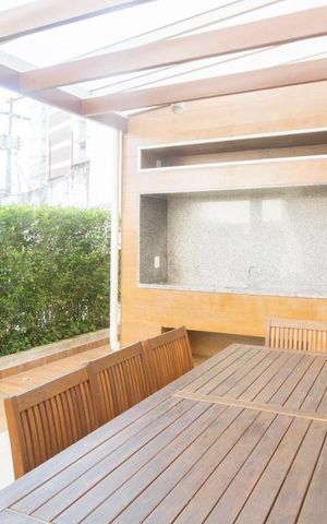 Apartamento para alugar com 121m², 2 quartos e 2 vagasChurrasqueira