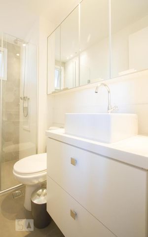 Apartamento para alugar com 121m², 2 quartos e 2 vagasBanheiro Suíte