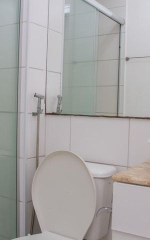 Apartamento à venda com 63m², 3 quartos e 1 vagaBanheiro Social