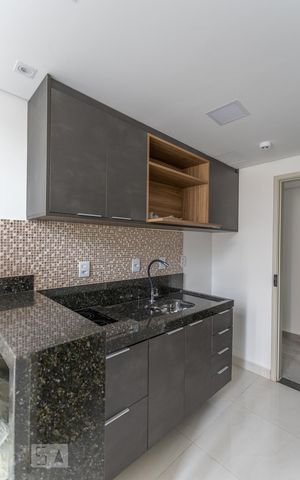 Studio para alugar com 34m², 1 quarto e sem vaga Studio para alugar com 34m², 1 quarto e sem vagaCozinha