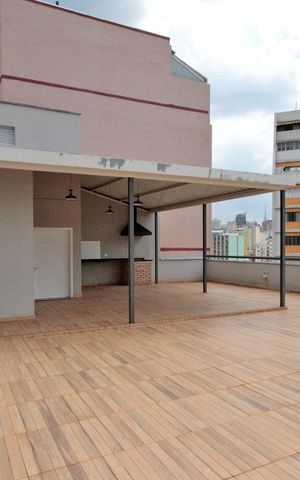 Studio à venda com 25m², 1 quarto e sem vagaTerraço