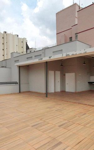 Studio à venda com 25m², 1 quarto e sem vagaTerraço