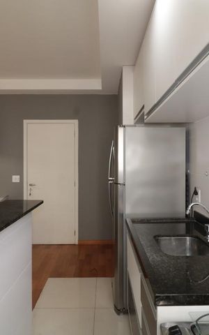 Apartamento à venda com 40m², 1 quarto e 1 vagaCozinha e Área de Serviço