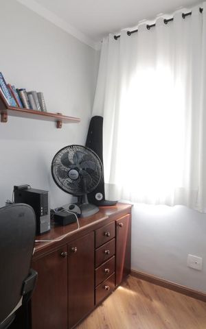 Apartamento à venda com 71m², 3 quartos e 2 vagasQuarto 2