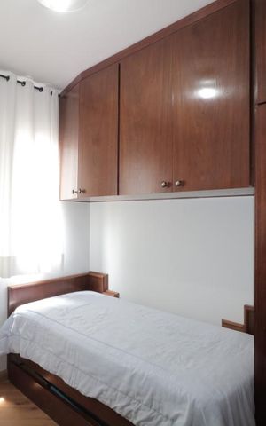 Apartamento à venda com 71m², 3 quartos e 2 vagasQuarto 2