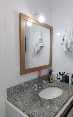 Apartamento à venda com 71m², 3 quartos e 2 vagasBanheiro da Suite 