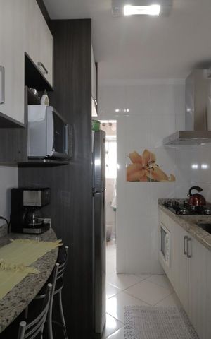 Apartamento à venda com 71m², 3 quartos e 2 vagasCozinha 