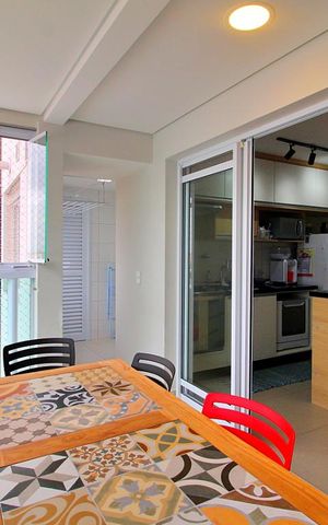 Apartamento à venda com 83m², 2 quartos e 2 vagasVaranda Gourmet