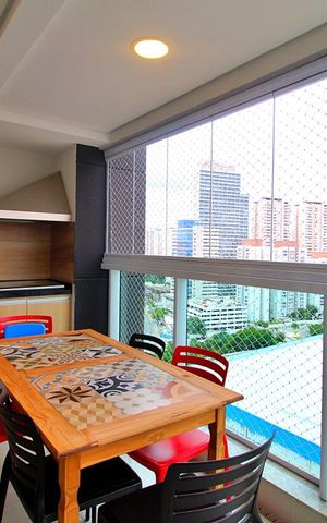 Apartamento à venda com 83m², 2 quartos e 2 vagasVaranda Gourmet