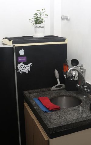Apartamento para alugar com 55m², 1 quarto e 1 vagaCozinha