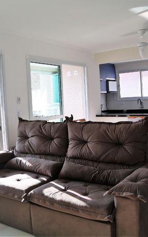 Apartamento para alugar com 103m², 2 quartos e 3 vagasSala