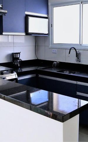 Apartamento para alugar com 103m², 2 quartos e 3 vagasCozinha