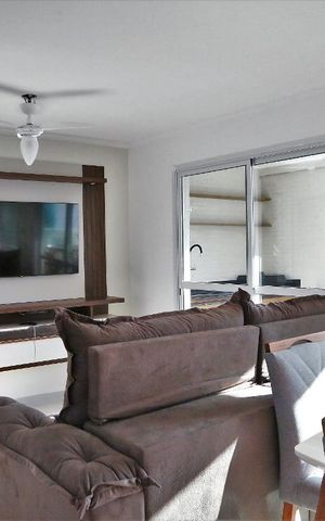 Apartamento para alugar com 103m², 2 quartos e 3 vagasSala