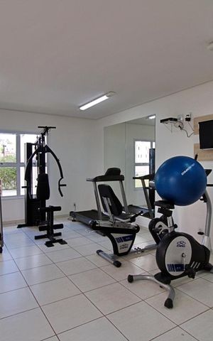 Apartamento à venda com 49m², 2 quartos e 1 vaga Apartamento à venda com 49m², 2 quartos e 1 vagaÁrea comum - Academia