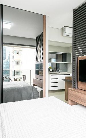 Apartamento para alugar com 36m², 1 quarto e 1 vaga Apartamento para alugar com 36m², 1 quarto e 1 vagaQuarto