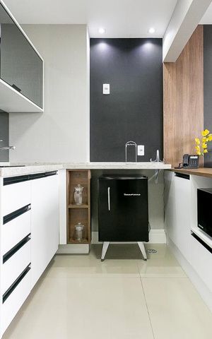 Apartamento para alugar com 36m², 1 quarto e 1 vaga Apartamento para alugar com 36m², 1 quarto e 1 vagaCozinha