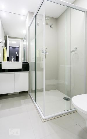 Apartamento para alugar com 36m², 1 quarto e 1 vaga Apartamento para alugar com 36m², 1 quarto e 1 vagaBanheiro
