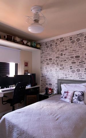 Apartamento à venda com 204m², 4 quartos e 3 vagas Apartamento à venda com 204m², 4 quartos e 3 vagasQuarto 2