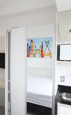 Studio para alugar com 14m², 1 quarto e sem vagaStudio
