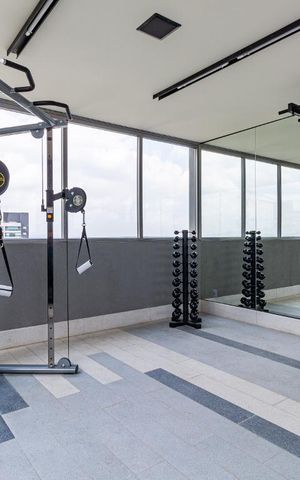 Studio para alugar com 14m², 1 quarto e sem vaga Studio para alugar com 14m², 1 quarto e sem vagaAcademia