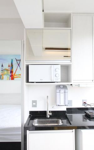 Studio para alugar com 14m², 1 quarto e sem vagaStudio