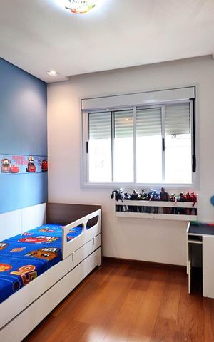 Apartamento à venda com 135m², 3 quartos e 2 vagasSuíte 3
