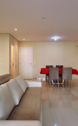 Apartamento à venda com 135m², 3 quartos e 2 vagasSala